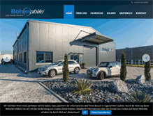 Tablet Screenshot of boehmobile.de